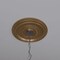 Ekena Millwork Cole PVC Ceiling Medallion (Fits Canopies up to 4 1/2"), Bright Coat Gold, 16"OD x 3 1/2"ID x 1"P CMP16COBGL - alternate 9
